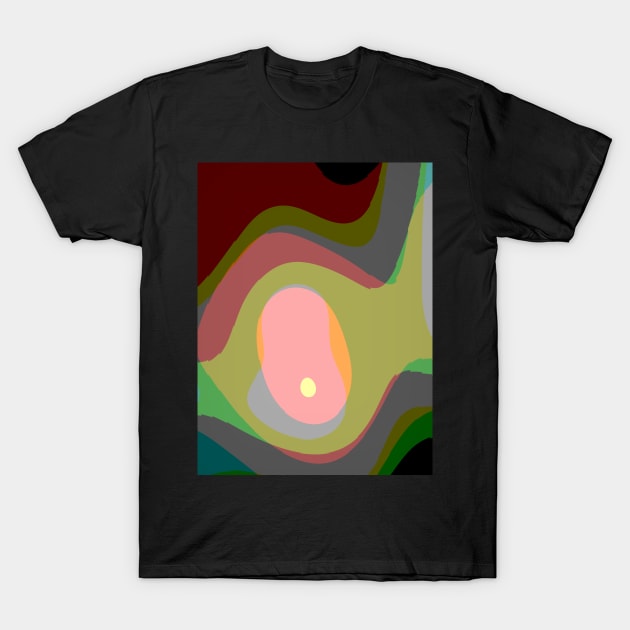 Colorful Abstract Art 921 T-Shirt by Korey Watkins